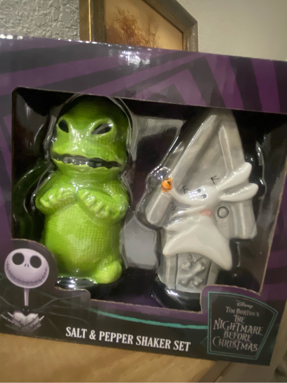The Nightmare Before Christmas salt & pepper shaker set